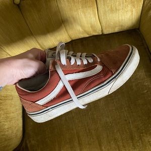 Burnt Orange Old Skool Vans